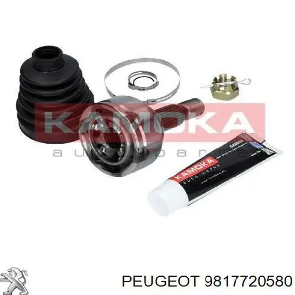 9817720580 Peugeot/Citroen Привід лівий