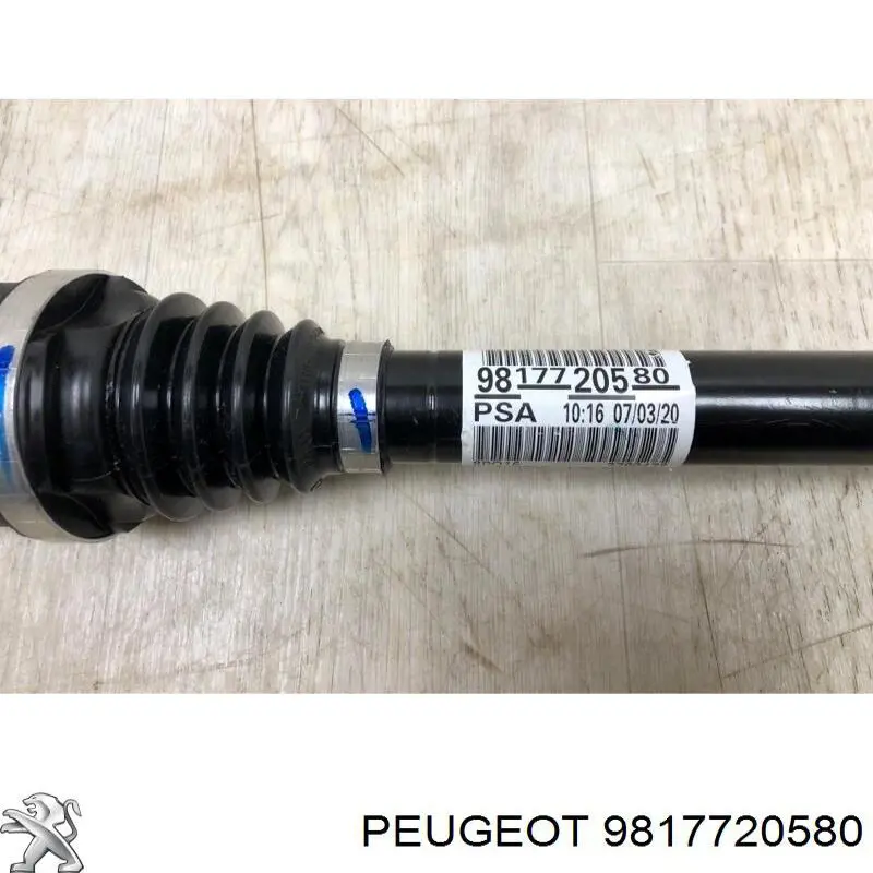 Привід передній лівий Peugeot/Citroen 9817720580 ціна, від 92.12 USD