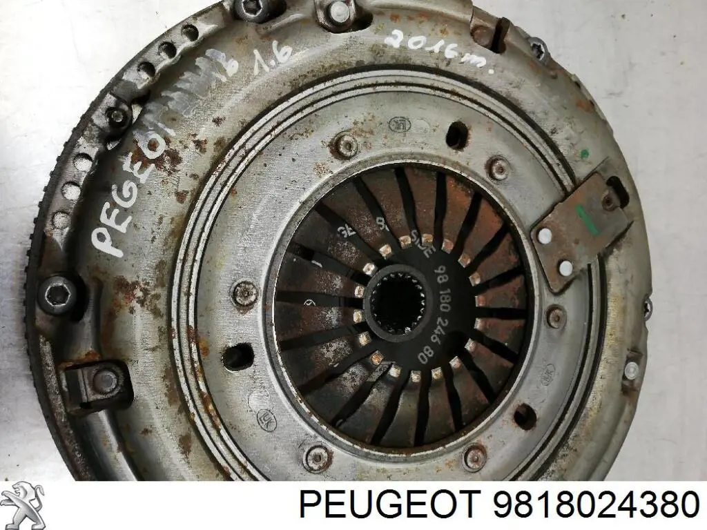9818024380 Peugeot/Citroen маховик двигуна