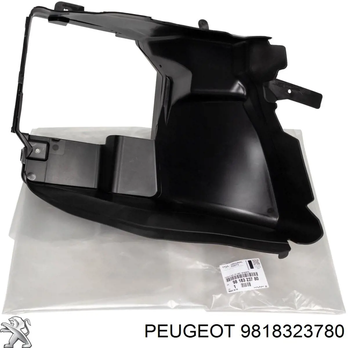 9818323780 Peugeot/Citroen Дефлектор кабіни, TRUCK