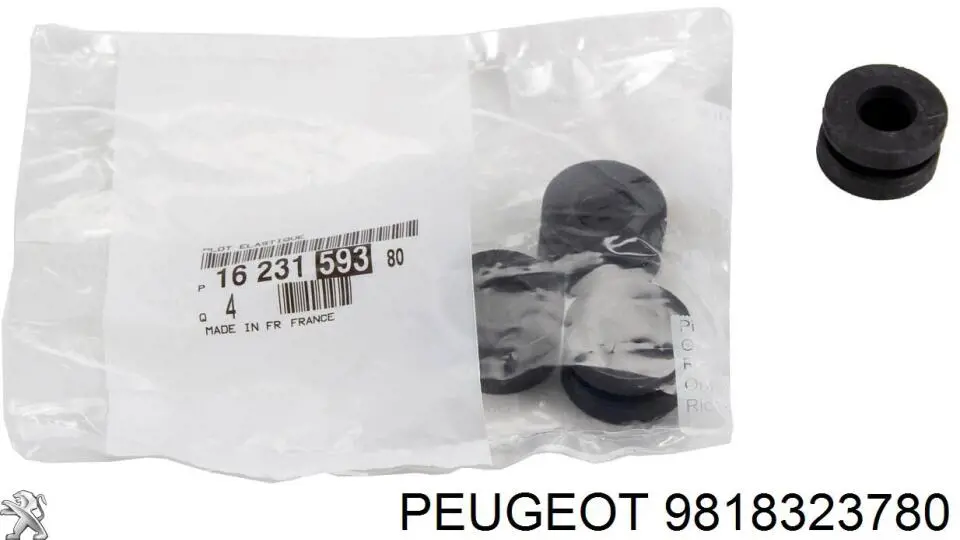 Купити 9818323780 Peugeot/Citroen Дефлектор кабіни, TRUCK