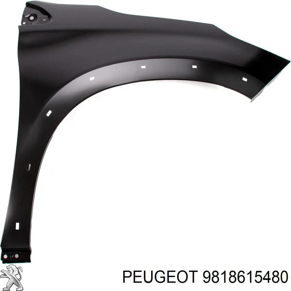 9822104880 Peugeot/Citroen Крило переднє праве