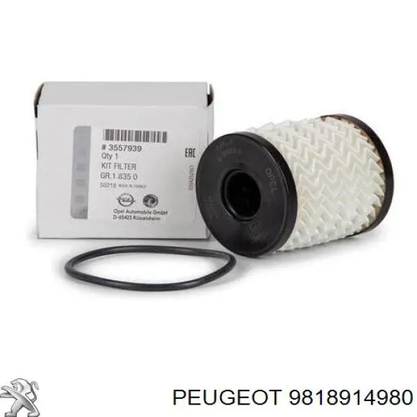 Масляний фільтр двигуна Peugeot/Citroen 9818914980 ціна, від 7.33 USD