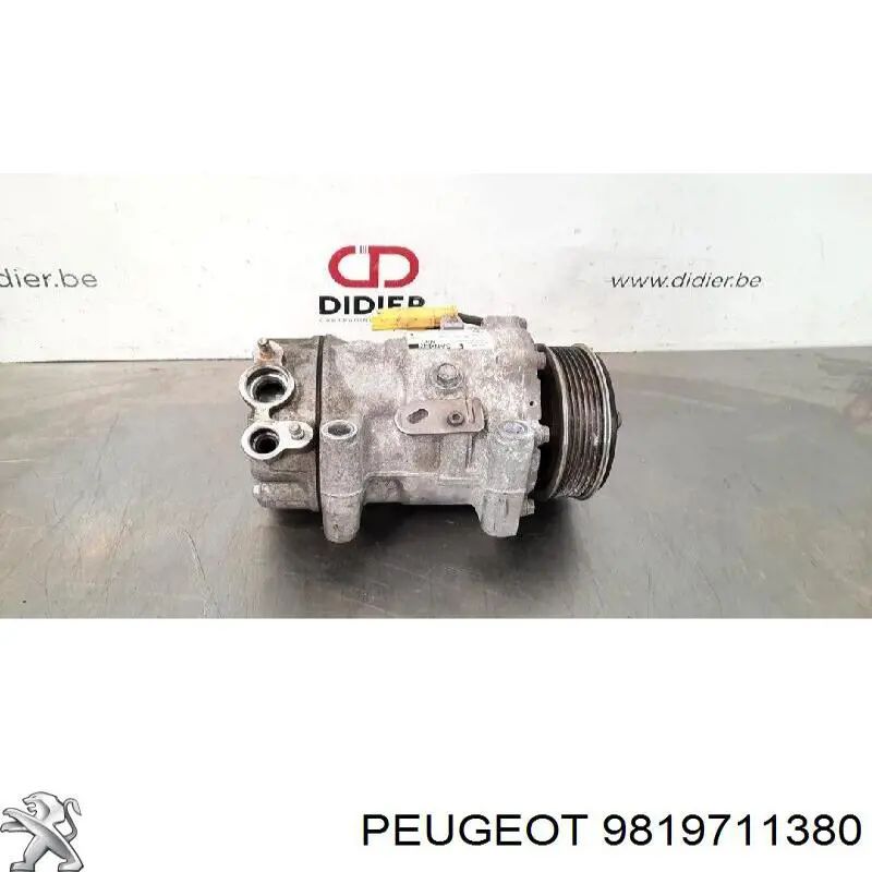 Компресор системи кондиціювання Peugeot/Citroen 9819711380 ціна, від 298.09 USD
