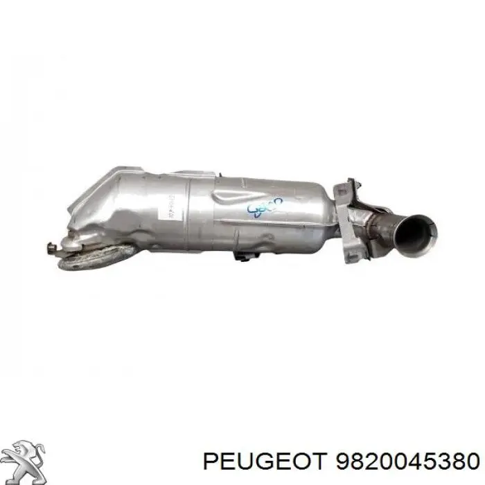Конвертор-каталізатор (каталітичний нейтралізатор) Peugeot/Citroen 9820045380 ціна, від 1635.72 USD
