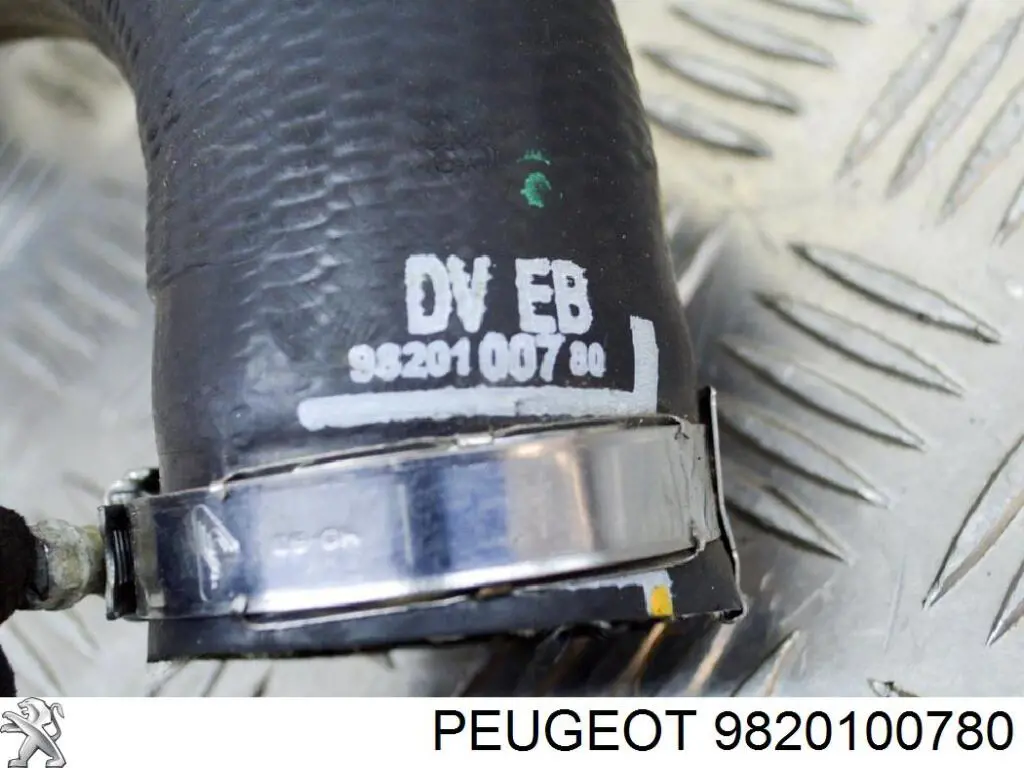 9820100780 Peugeot/Citroen Трубка, що нагнітається