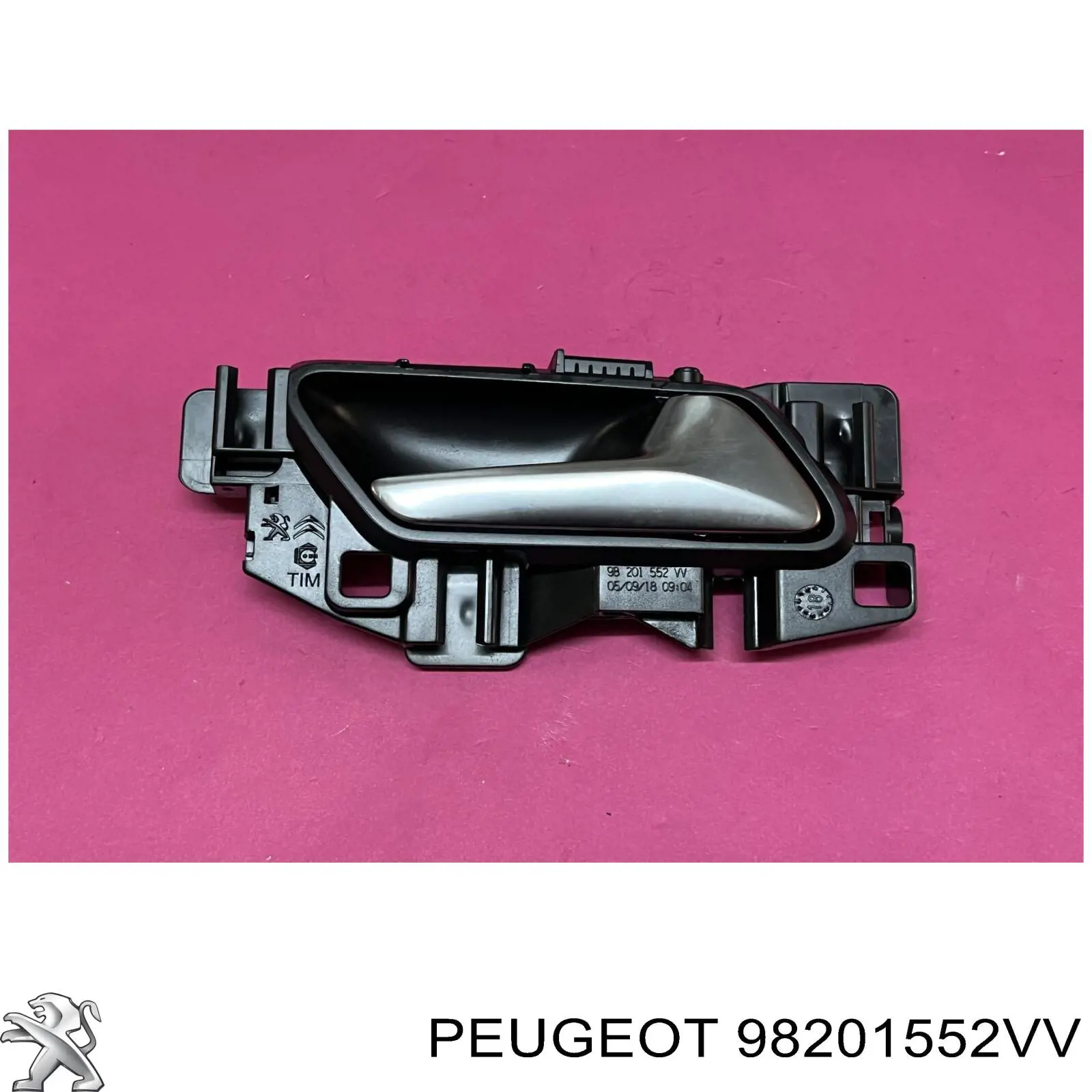 Ручка передньої двері внутрішня права Peugeot 508 2 (FB, FH, F3) (Пежо 508)
