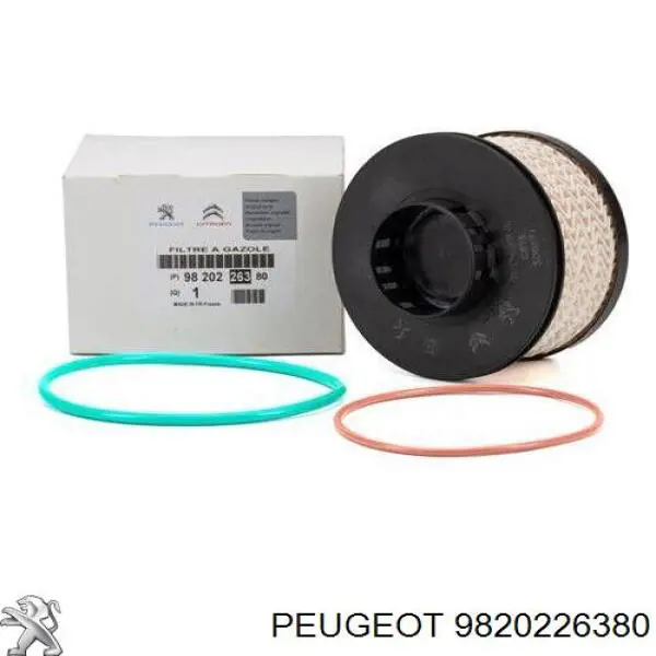 Купити 9820226380 Peugeot/Citroen Фільтр-відстійник палива грубої очистки