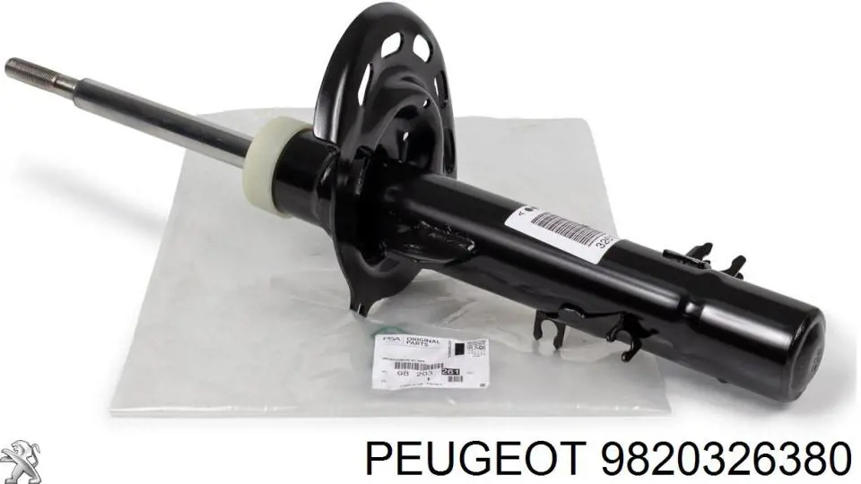 Амортизатор передньої підвіски, лівий Peugeot/Citroen 9820326380 ціна, від 56.99 USD