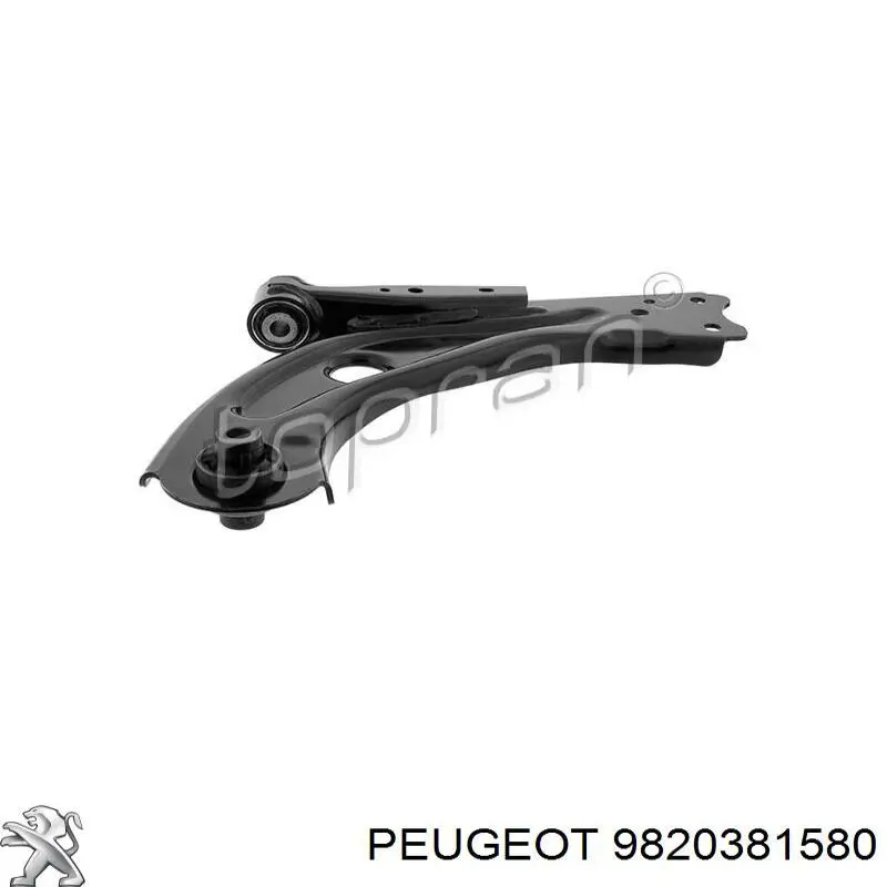 9820381580 Peugeot/Citroen Важіль передньої підвіски нижній, правий