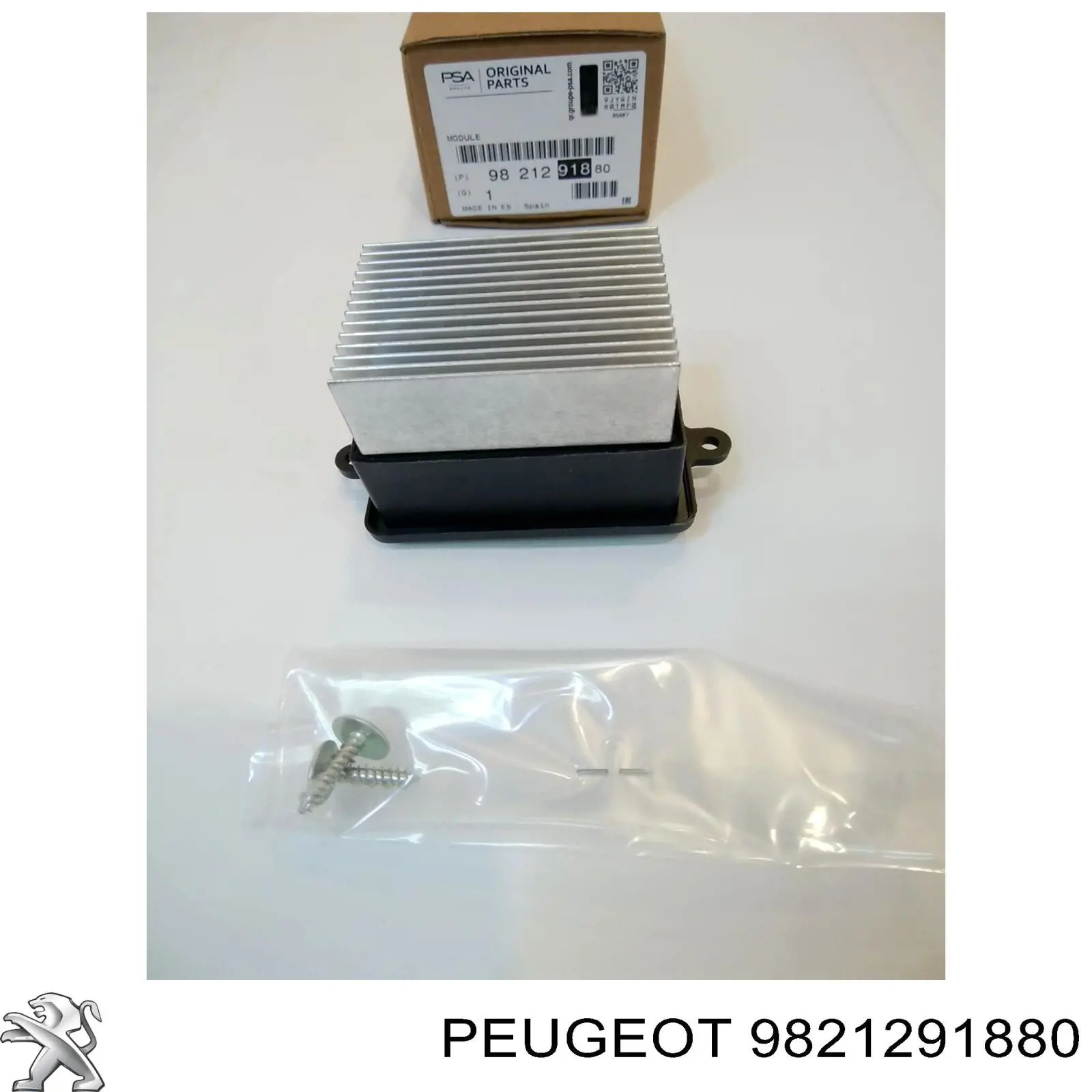 Резистор обігрівача Peugeot/Citroen 9821291880 ціна, від 51.13 USD