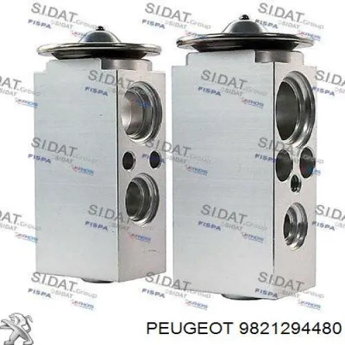 9821294480 Peugeot/Citroen Клапан TRV, кондиціонера