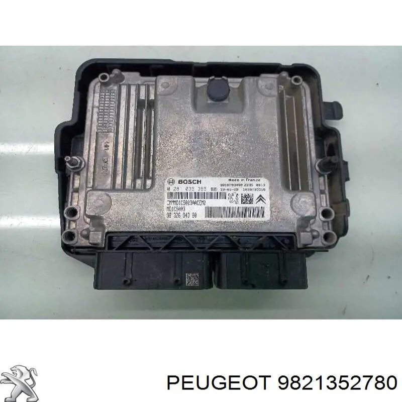 Купити 9821352780 Peugeot/Citroen Ліхтар задній лівий, внутрішній