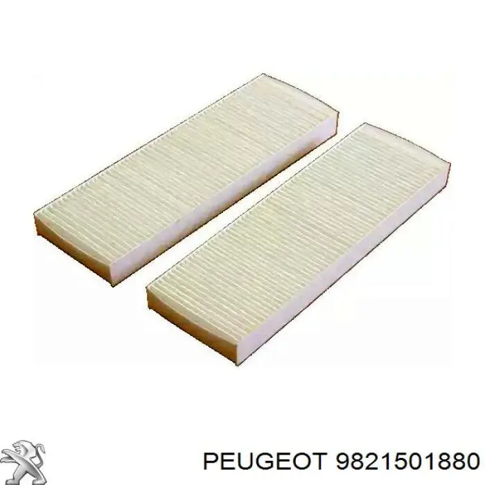 Купити 9821501880 Peugeot/Citroen Фільтр салону вугільний