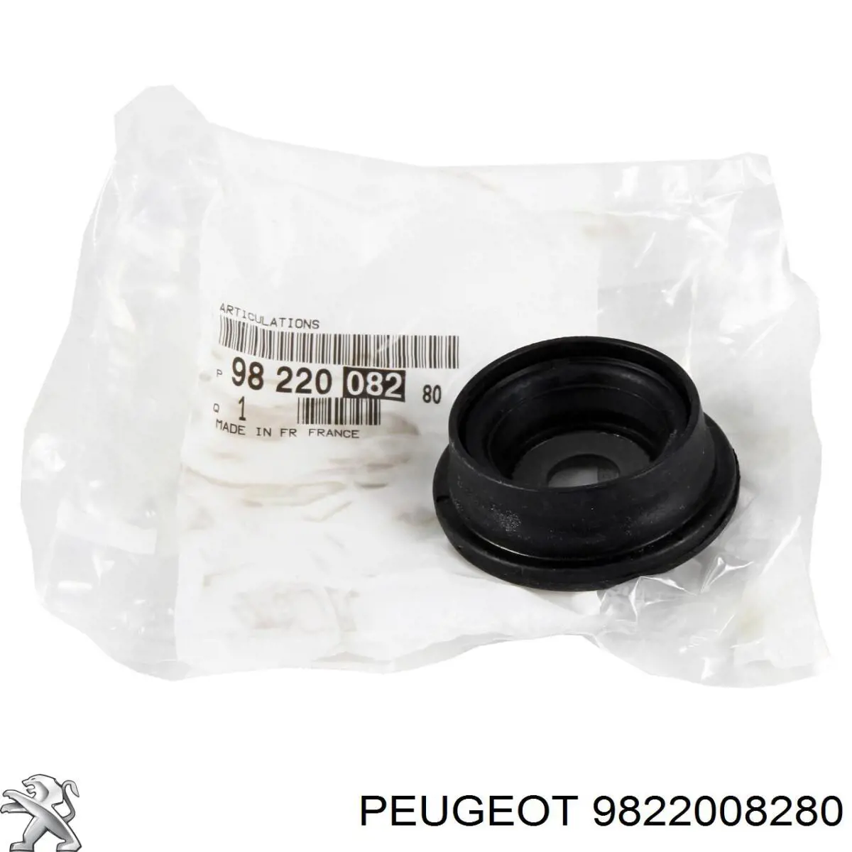 Опора амортизатора заднього 9822008280 Peugeot/Citroen