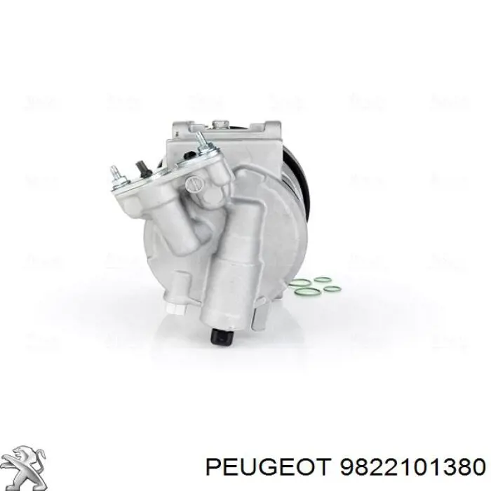 Купити 9822101380 Peugeot/Citroen Компресор кліматичної установки
