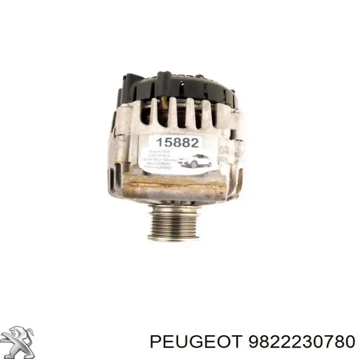 Генератор Peugeot/Citroen 9822230780 ціна, від 73.22 USD