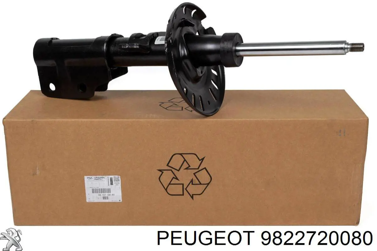 Амортизатор передньої підвіски, лівий Peugeot/Citroen 9822720080 ціна, від 78.03 USD