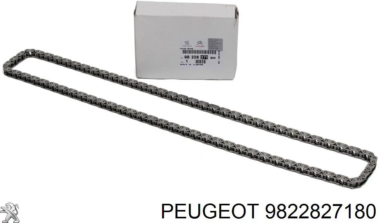 9822827180 Peugeot/Citroen ланцюг грм, комплект