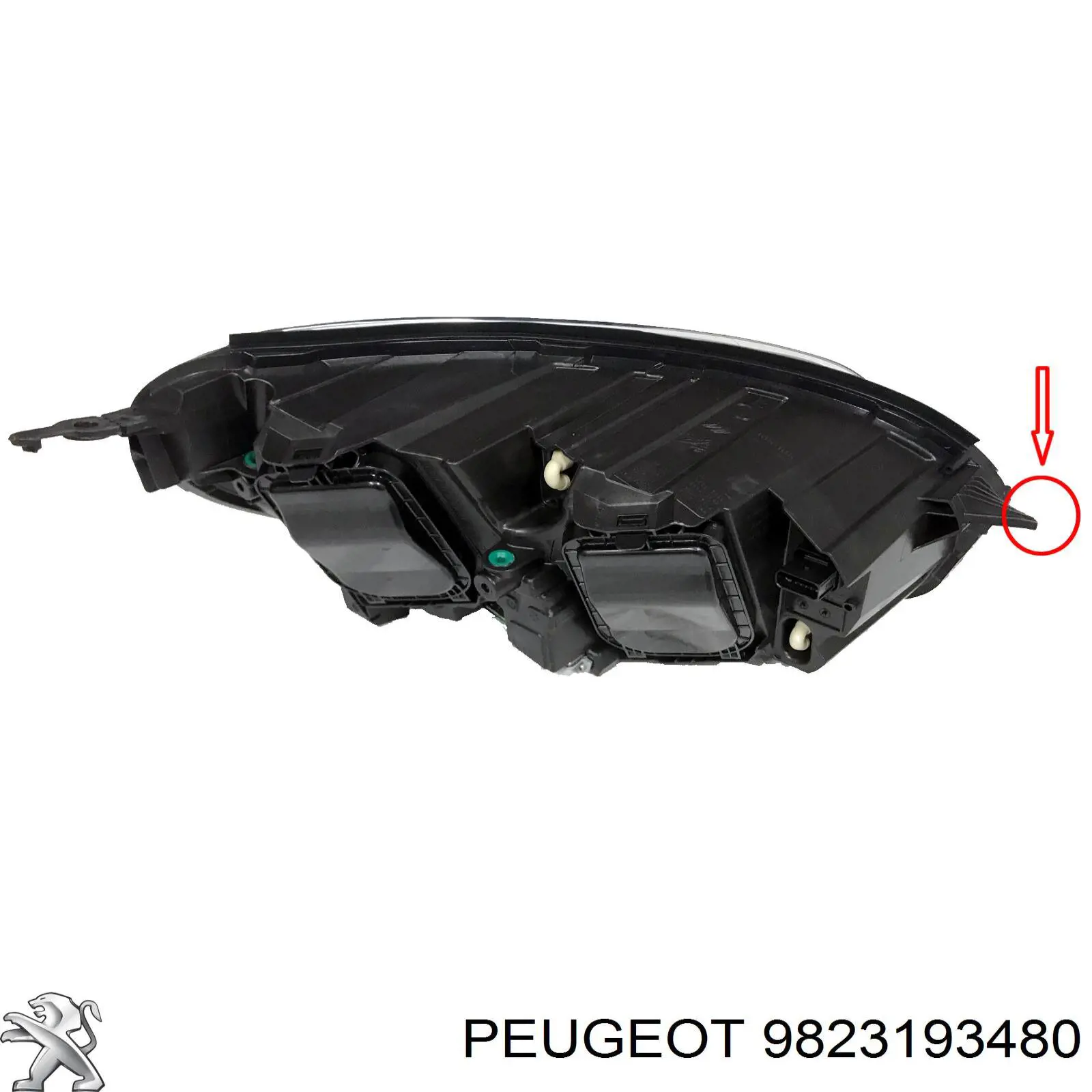 Купити 9823193480 Peugeot/Citroen 