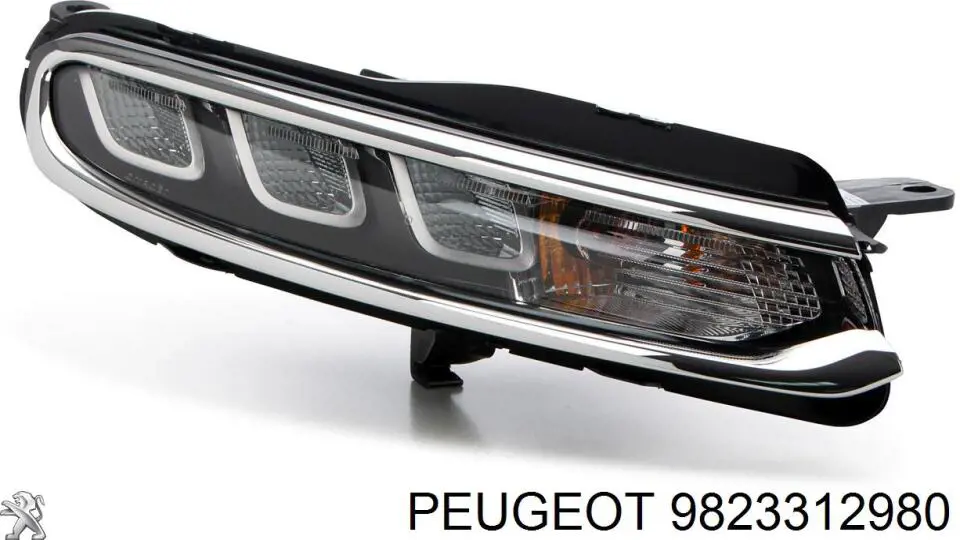 Купити 9823312980 Peugeot/Citroen Фара денного світла, права
