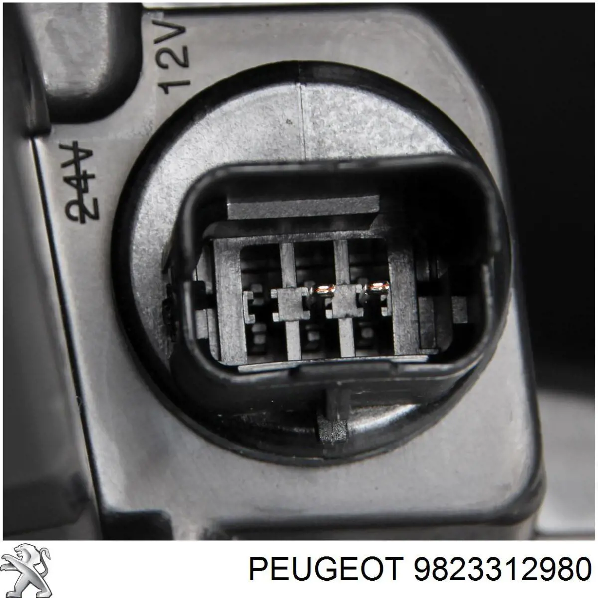 9823312980 Peugeot/Citroen Ходові вогні, праві