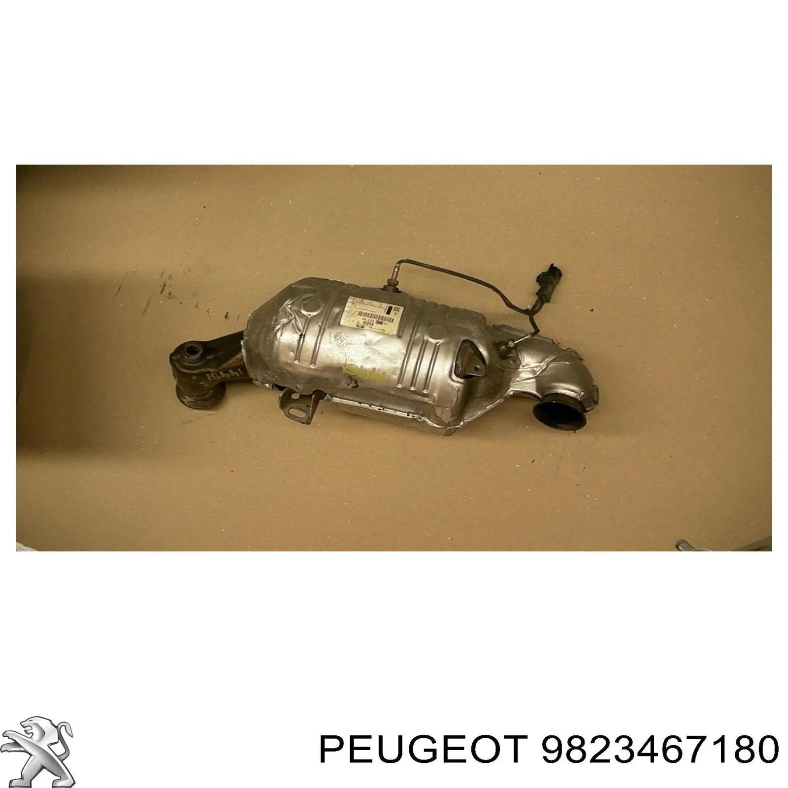Купити 9823467180 Peugeot/Citroen Перетворювач відпрацьованих газів