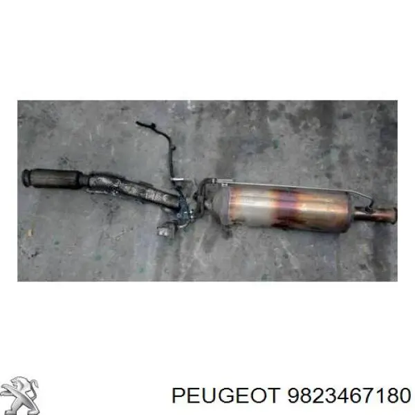 Конвертор-каталізатор (каталітичний нейтралізатор) Peugeot/Citroen 9823467180 ціна, від 500.71 USD