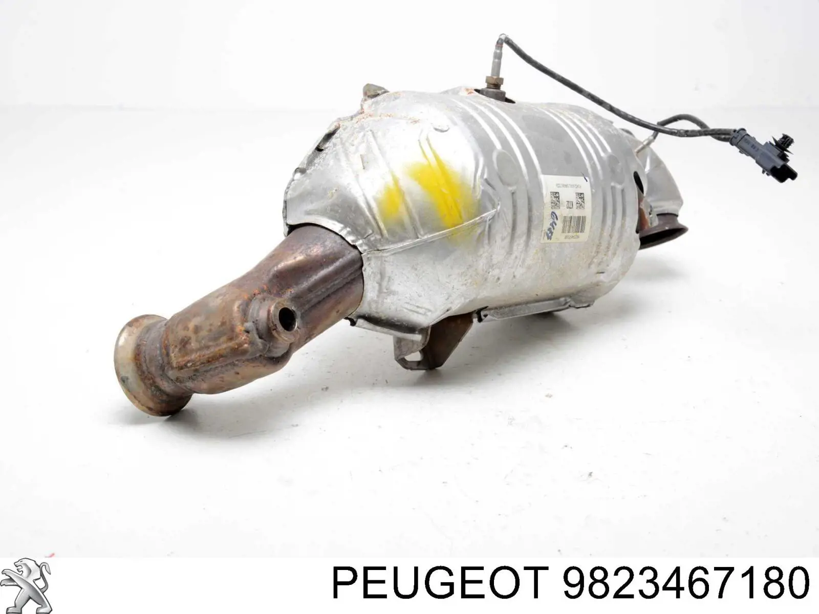 9823467180 Peugeot/Citroen конвертор-каталізатор (каталітичний нейтралізатор)
