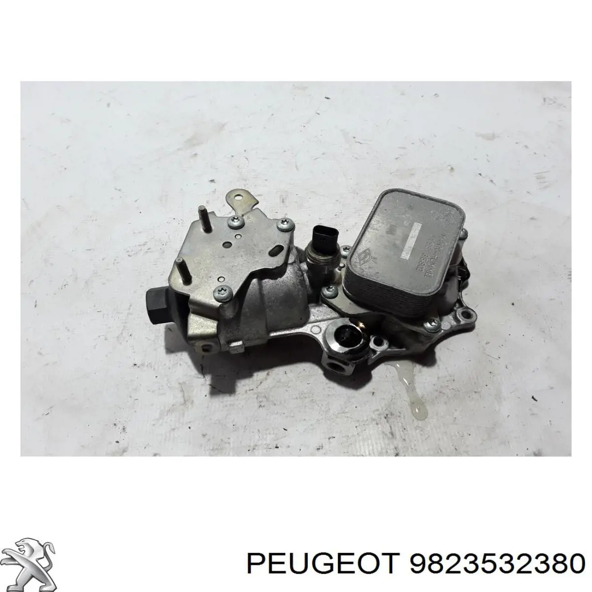 Корпус масляного фільтра Peugeot/Citroen 9823532380 ціна, від 128.39 USD