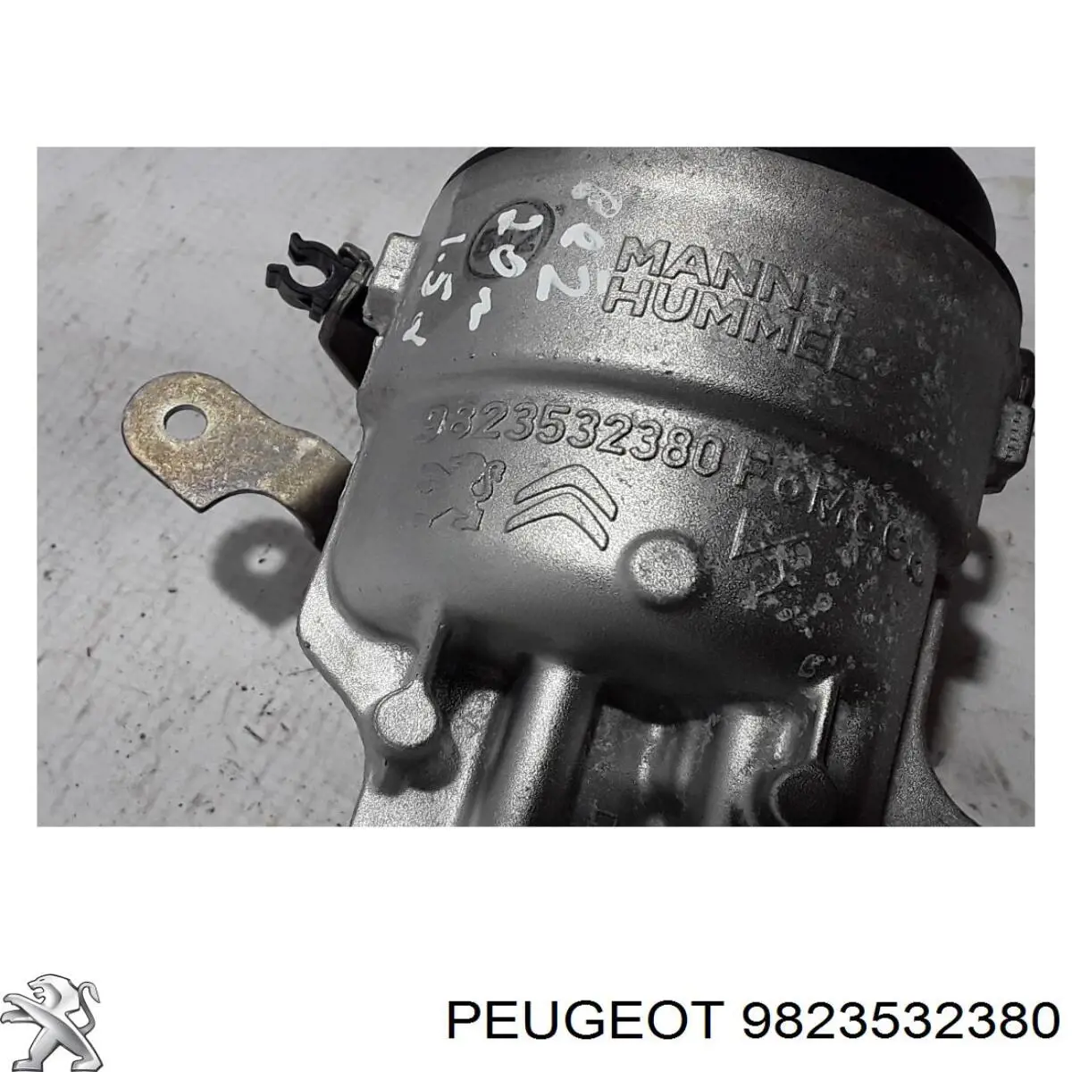 9823532380 Peugeot/Citroen Корпус маслофільтра