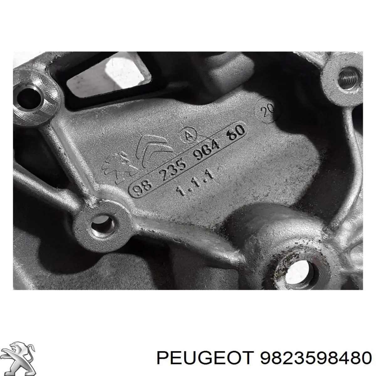 Кронштейн компресора кондиціонера Peugeot/Citroen 9823598480 ціна, від 98.43 USD