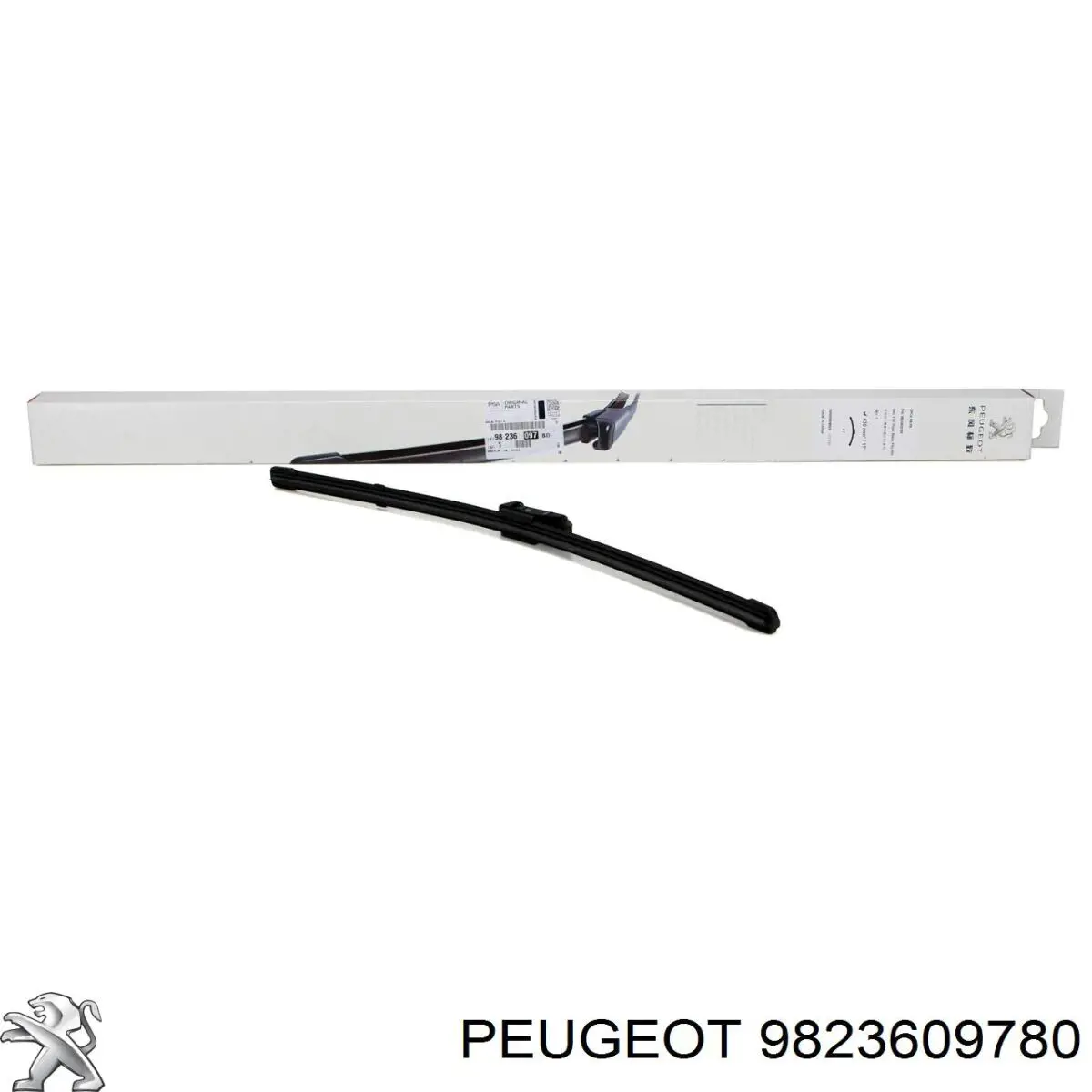Щітка-двірник лобового скла, водійська Peugeot/Citroen 9823609780 ціна, від 40.49 USD
