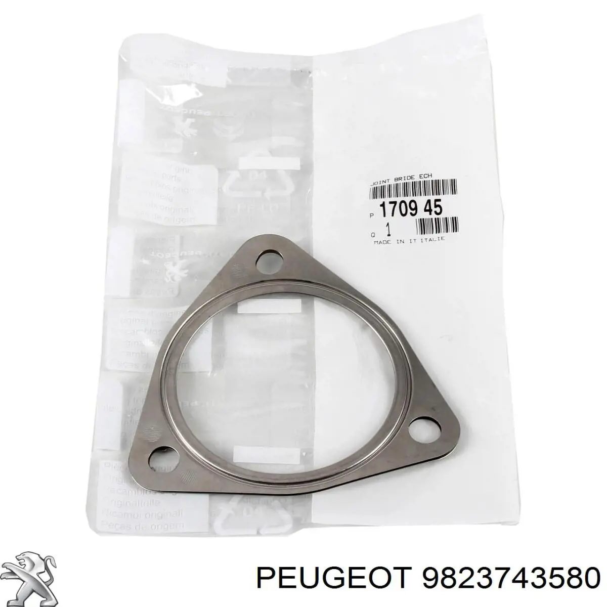 Зєднувальний хомут випускного колектора Peugeot/Citroen 9823743580 ціна, від 6.53 USD