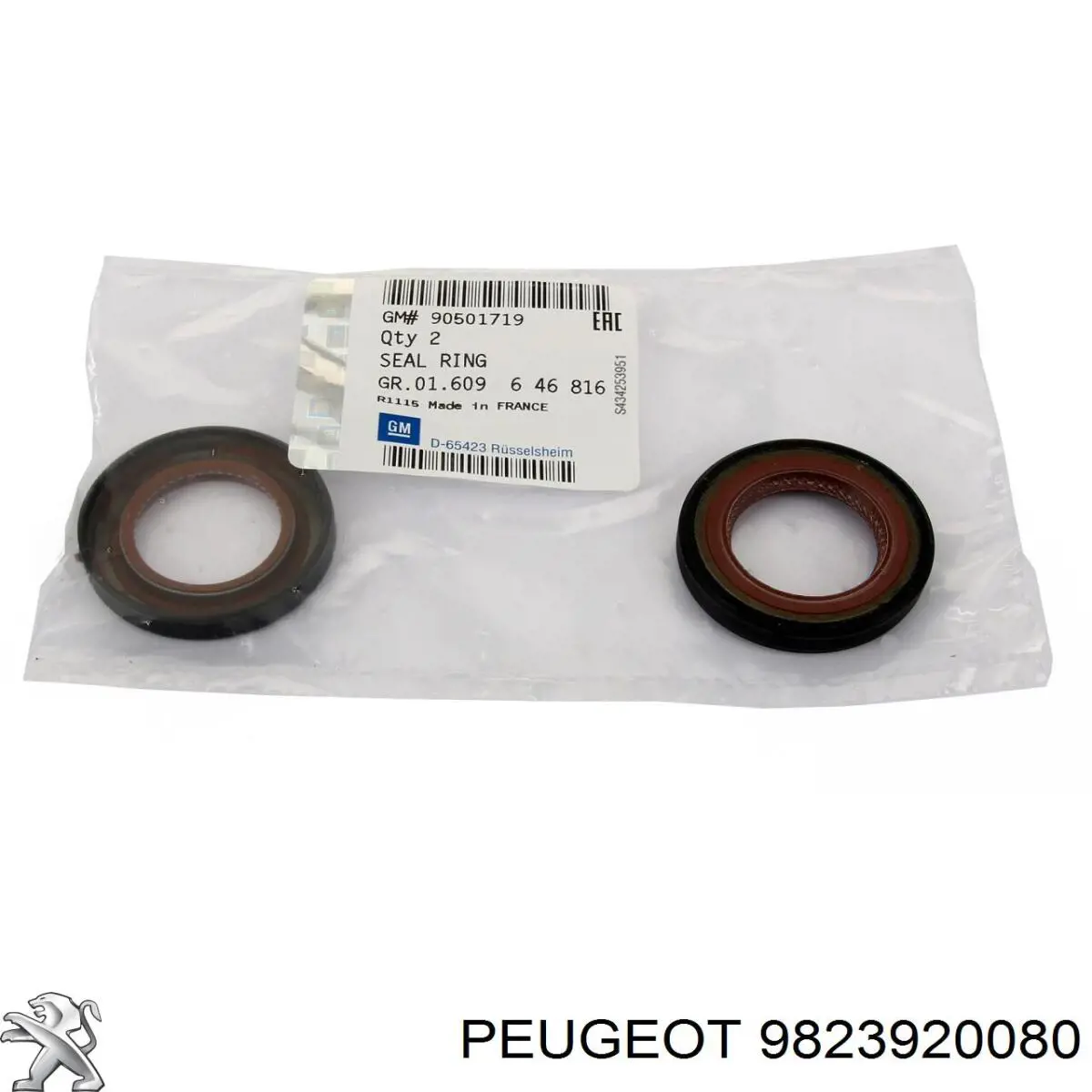 Купити 9823920080 Peugeot/Citroen Сальник распредвала