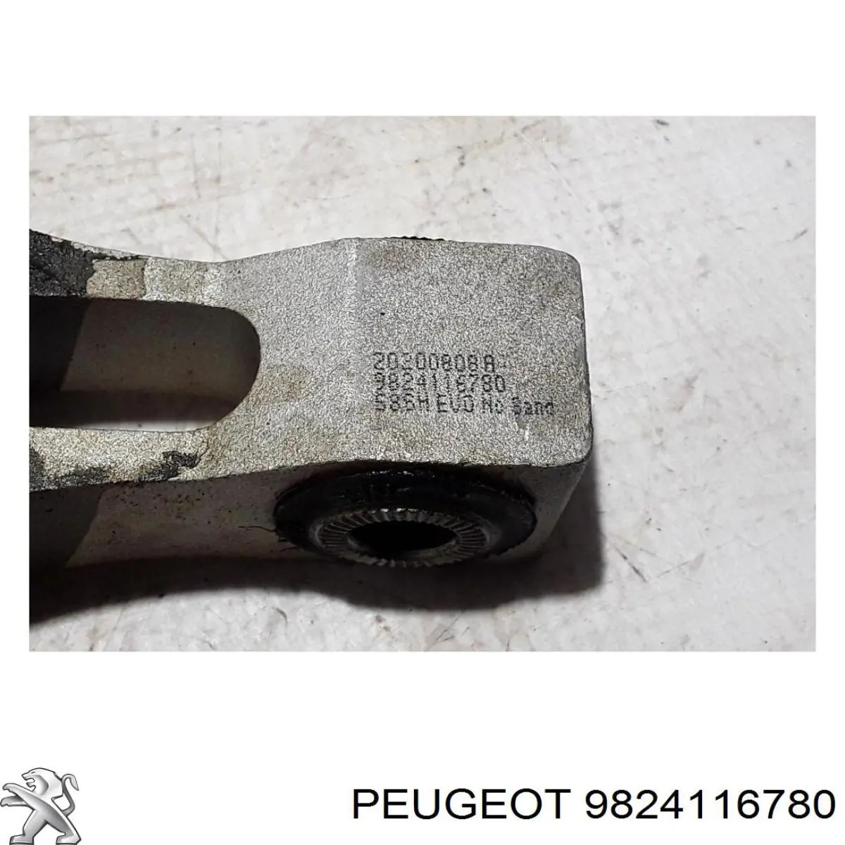9824116780 Peugeot/Citroen Задня подушка двигуна