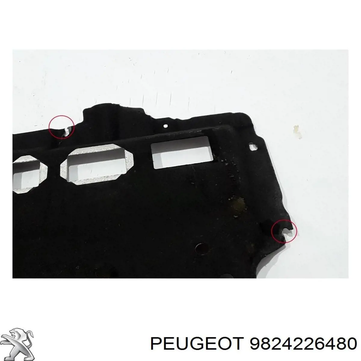 Купити 9824226480 Peugeot/Citroen Захист піддона картера двигуна