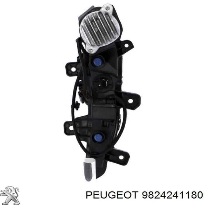 9824241180 Peugeot/Citroen Ходові вогні, праві