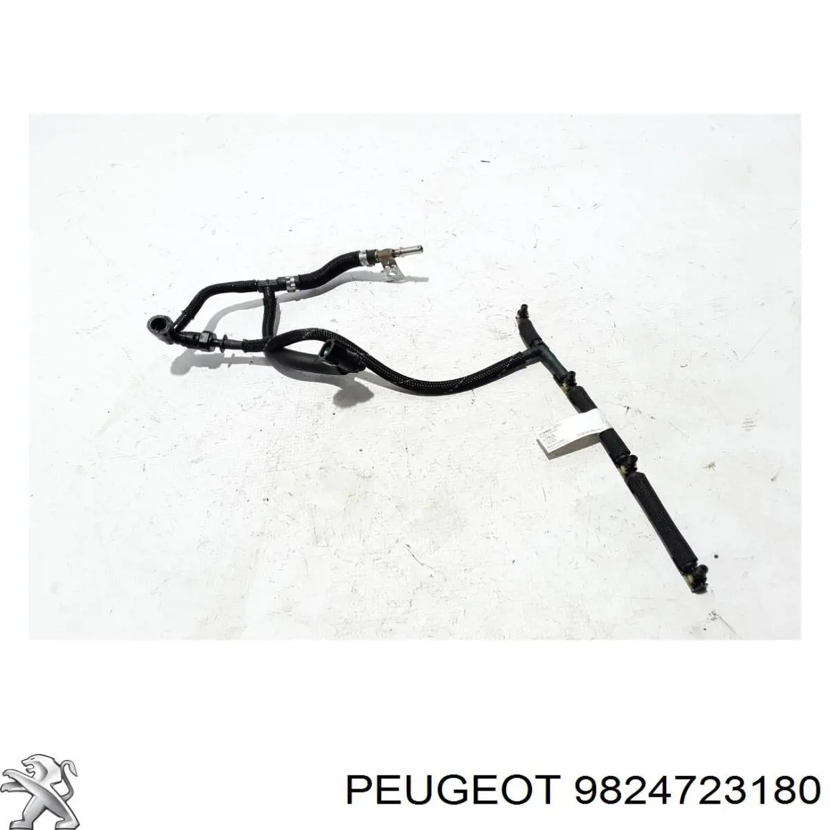 Купити 9824723180 Peugeot/Citroen Трубка паливна, зворотня від форсунок