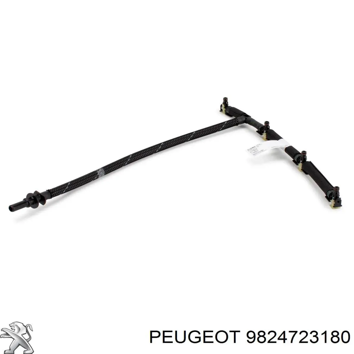Трубка паливна, зворотня від форсунок Peugeot/Citroen 9824723180 ціна, від 32.44 USD