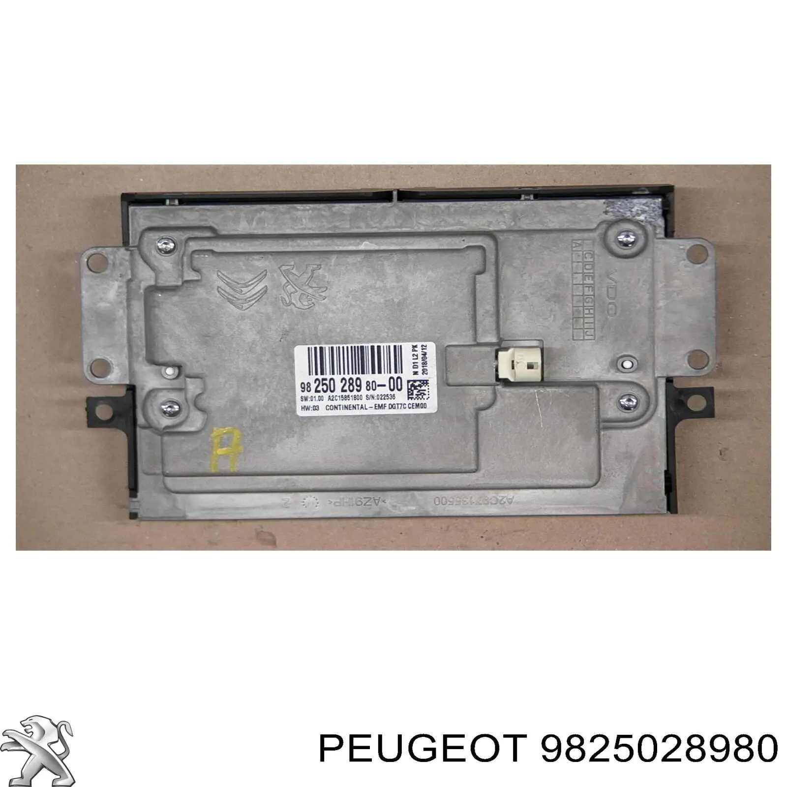 9825028980 Peugeot/Citroen 