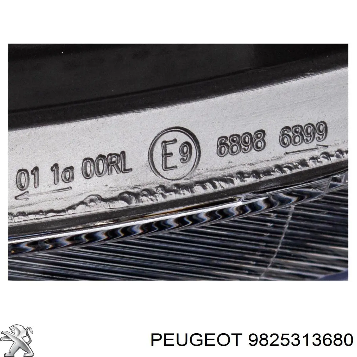Фара правая Peugeot/Citroen 9825313680 ціна, від 364.80 USD