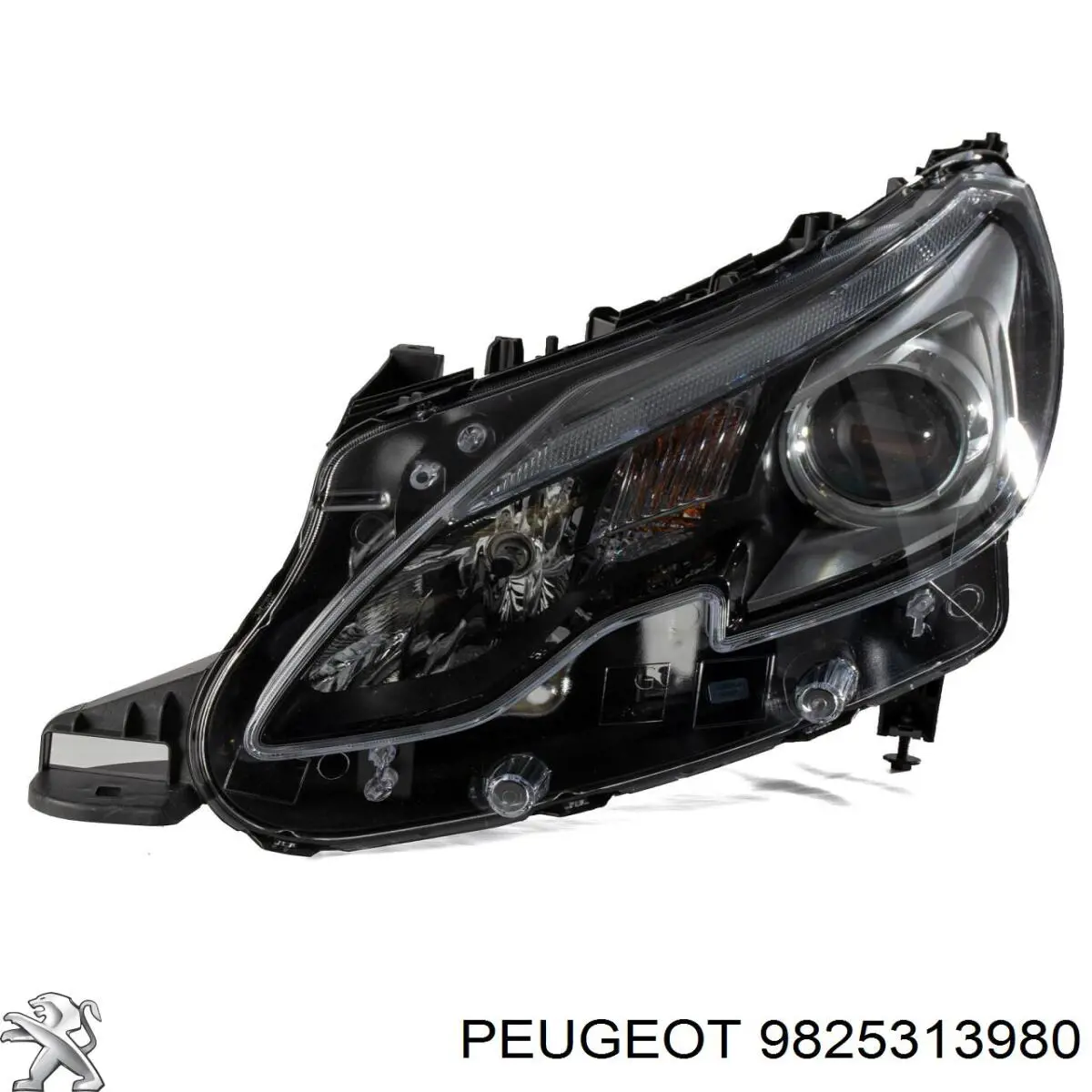 Купити 9825313980 Peugeot/Citroen Основна фара в зборі ліва