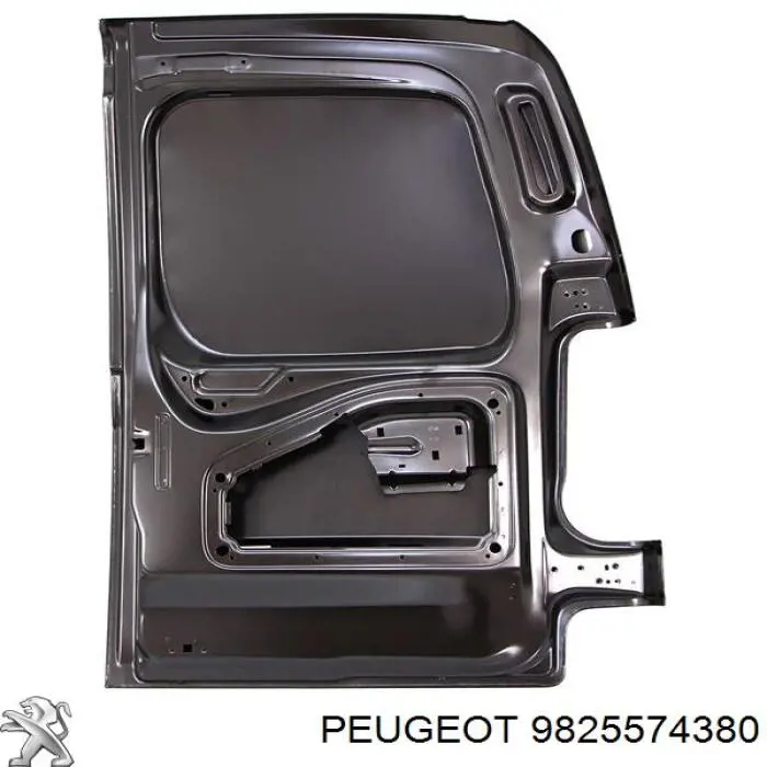 Двері задні, ліві 9825574380 Peugeot/Citroen