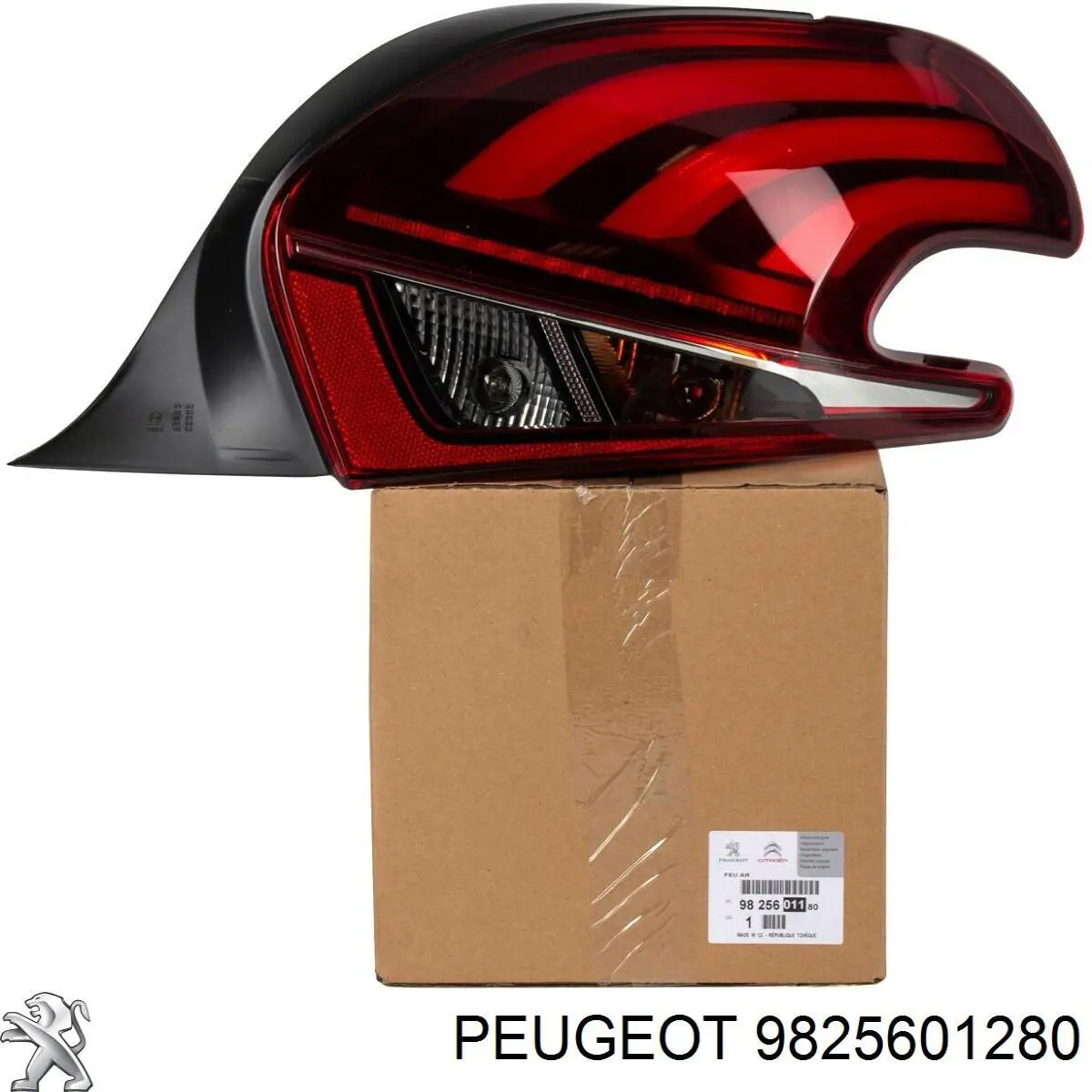 Лівий стоп 9825601280 Peugeot/Citroen