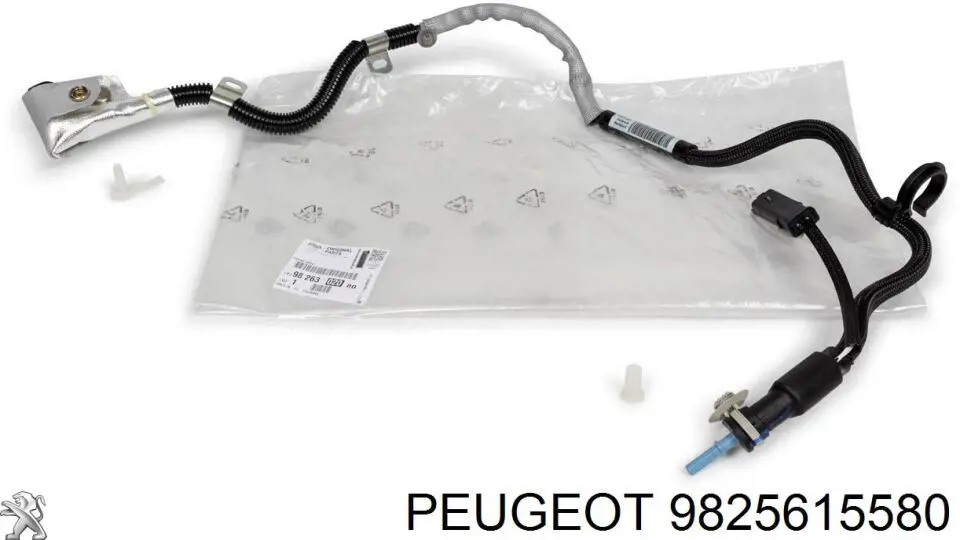 Трубка паливна форсунки 4-го циліндру 9825615580 Peugeot/Citroen