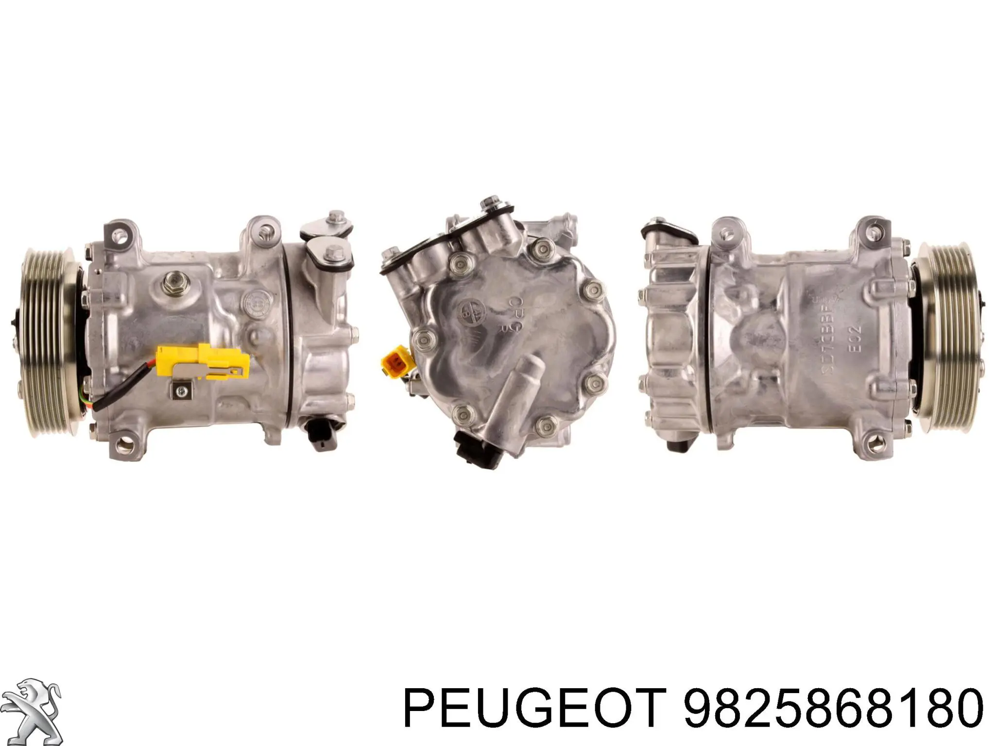 9825868180 Peugeot/Citroen муфта компресора кондиціонера