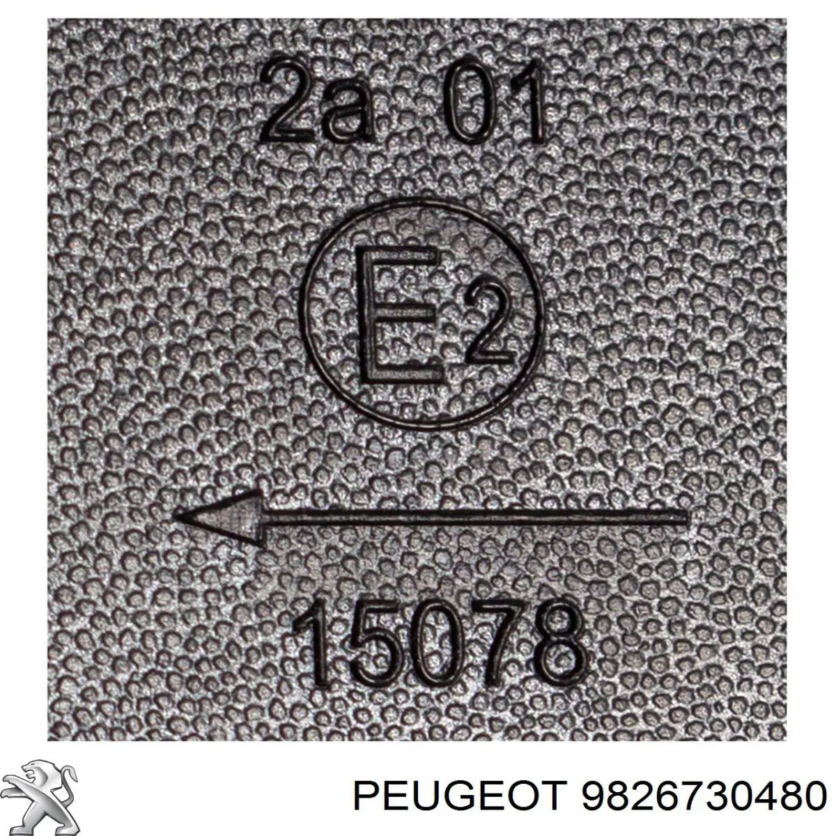Ліхтар задній лівий, зовнішній 9826730480 Peugeot/Citroen