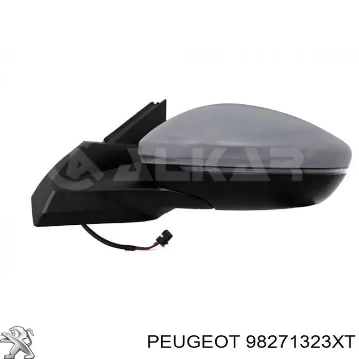98271323XT Peugeot/Citroen Праве дзеркало заднього виду