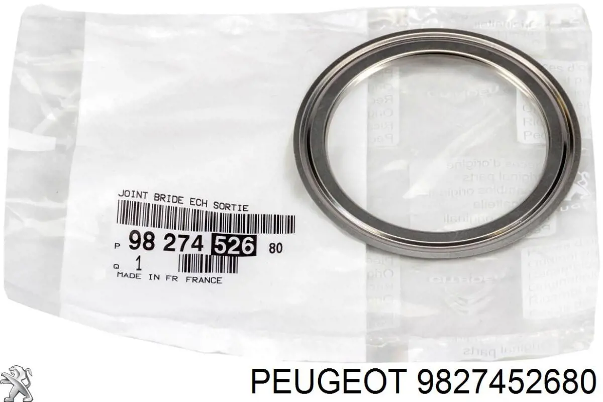 Прокладка каталізатора задня Peugeot/Citroen 9827452680 ціна, від 3.40 USD